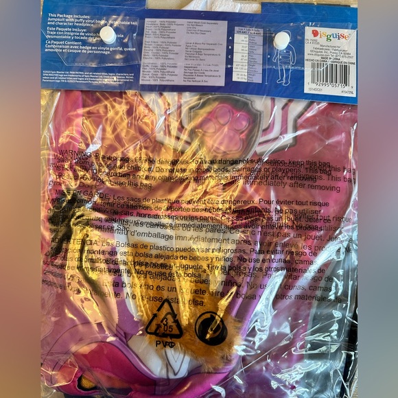 Paw Patrol The Mighty Movie Skye Costume 4-6X - Picture 2 of 4